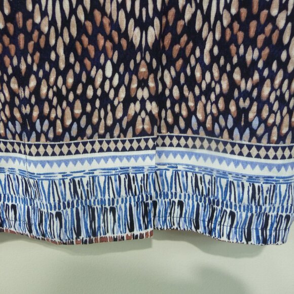 NIC+ZOE FAUX WRAP SKIRT LARGE - Picture 4 of 12